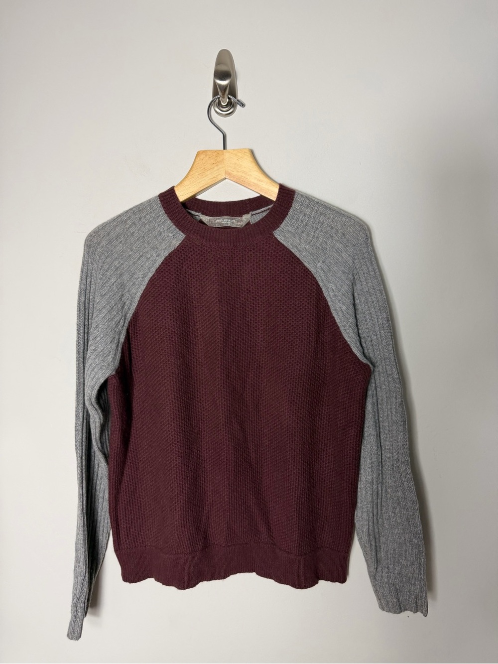 Reed Krakoff Cashmere Colorblock Sweater – Size Small Raglan *e - Picture 2 of 8